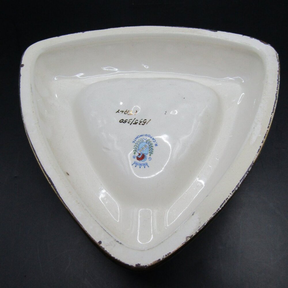 GB R. Capodimonte Ashtray - Picture 2 of 9